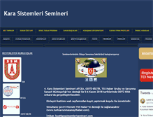 Tablet Screenshot of karasistemlerisemineri.com